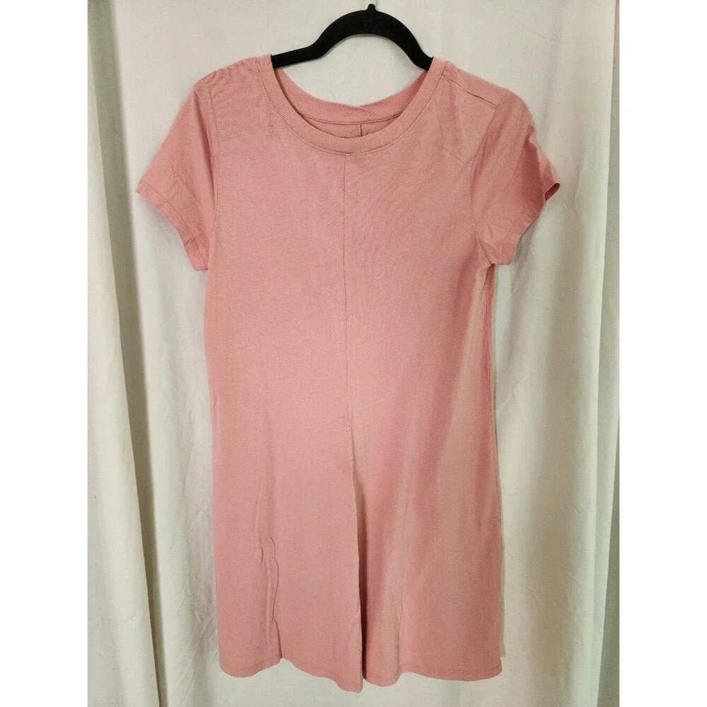 Nevereven By J. Crew Cotton T-shirt Dress, Pink, XS